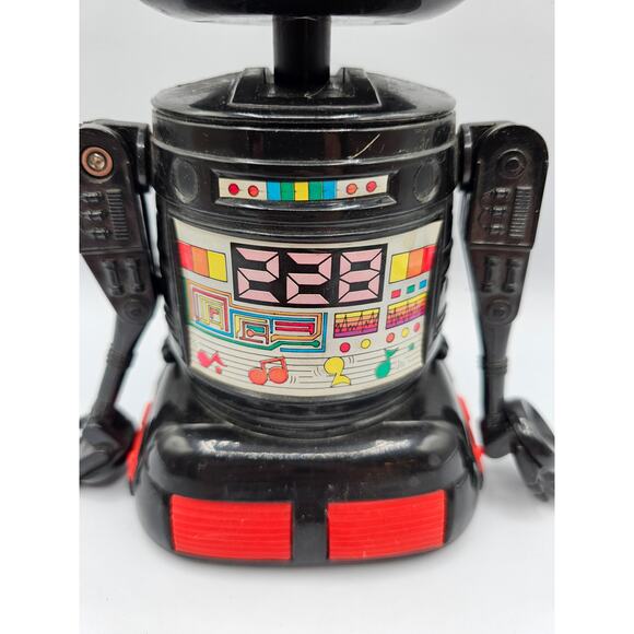 Blue-Box Dance-Bot 228 Robot Space Toy 1980s Droid Hong Kong Working Bot - Picture 2 of 4